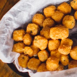 Fried Cheese Balls from Coach's Pizza