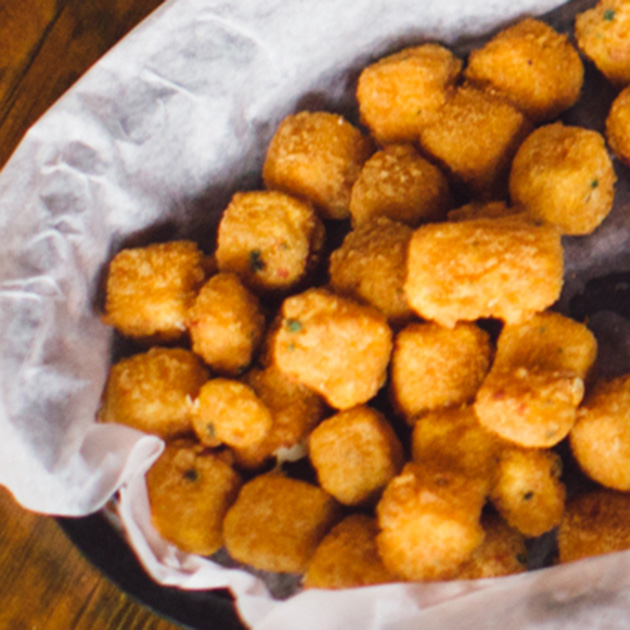 Fried Cheese Balls from Coach's Pizza