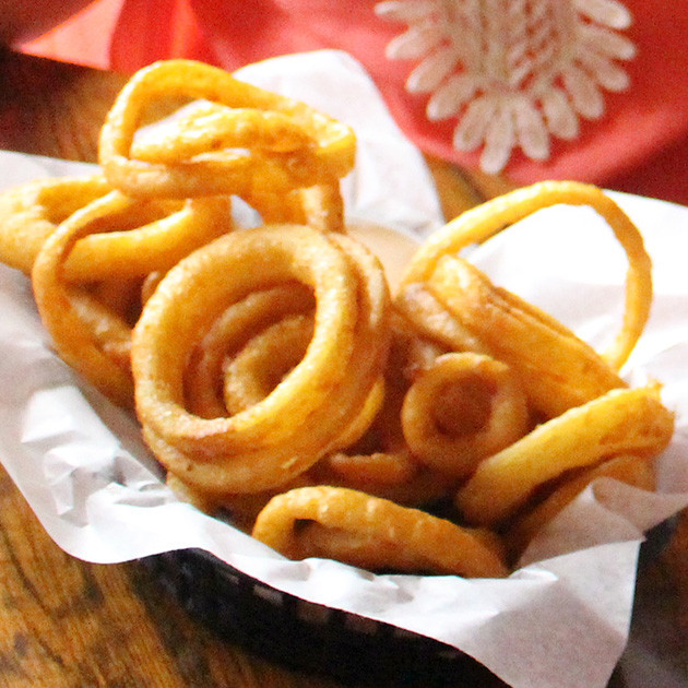 Onion Rings from Coach's Pizza