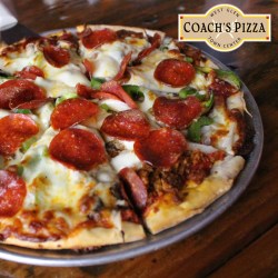 The Cyclone pizza named for the Iowa State Cyclones